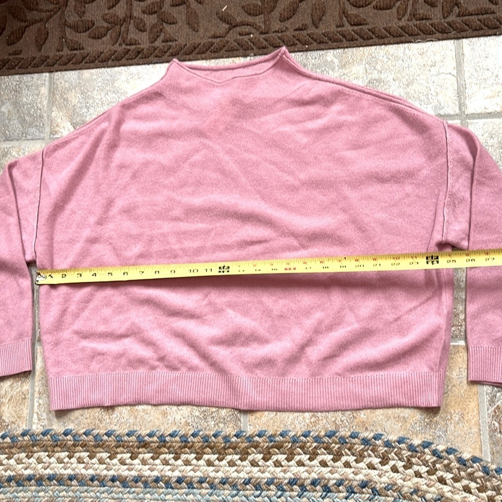 Anthropologie x Pilcro The Alani Cashmere Mock-Neck Sweater Size Small NWT - Picture 4 of 10